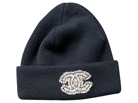 bonnet femme chanel|chanel bonnets for women.